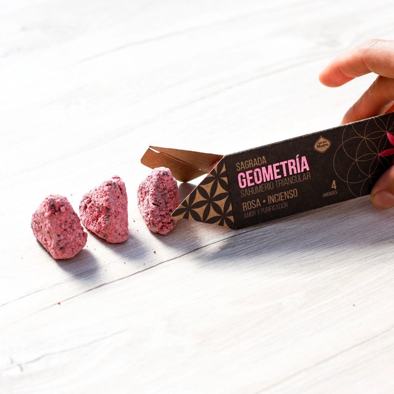 geometria sacra - rosa e frankincense