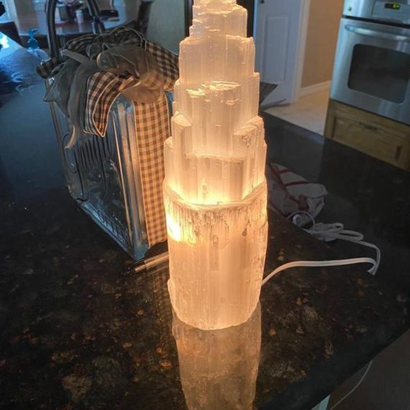 Lampada Selenite grande