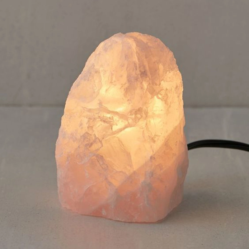 Lampada di Quarzo Rosa