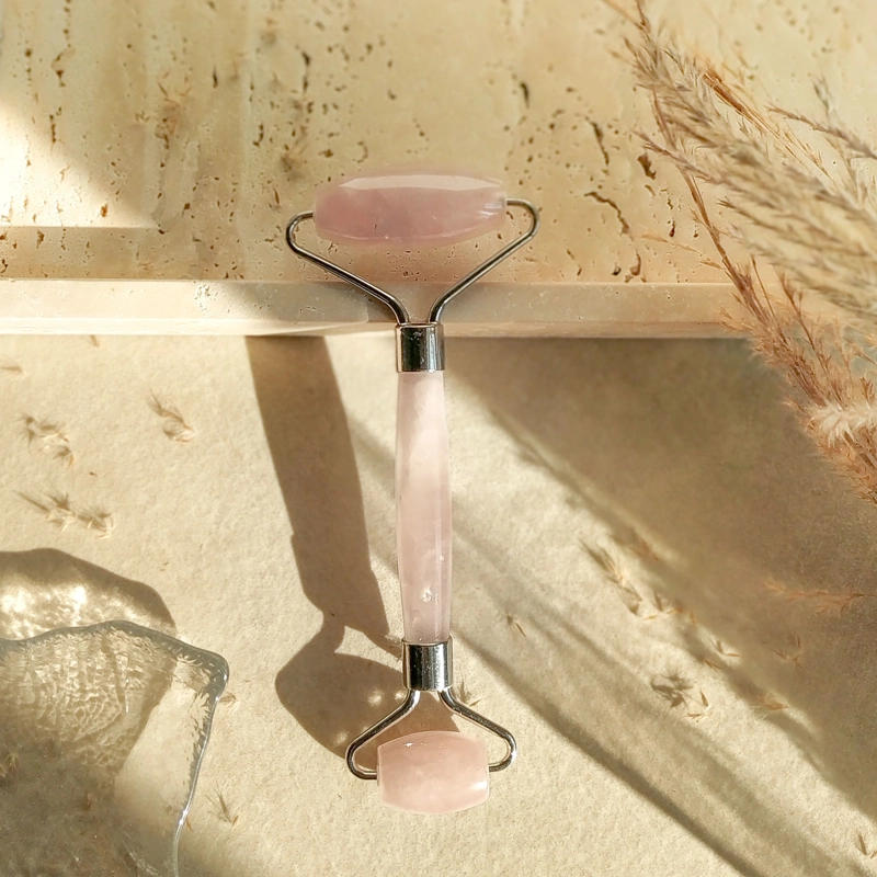 crystal roller quarzo rosa