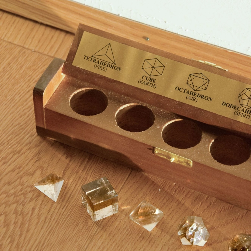 prismi in quarzo fumè