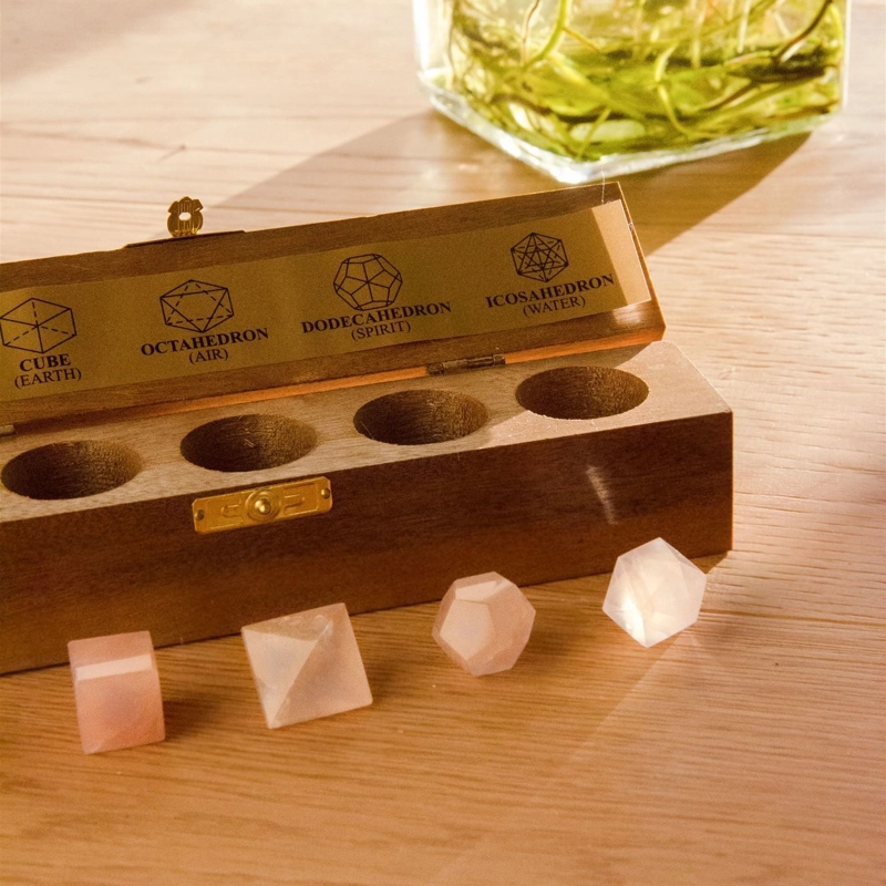 prismi in quarzo rosa