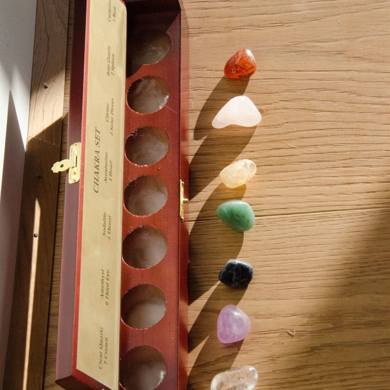 collezione pietre chakra