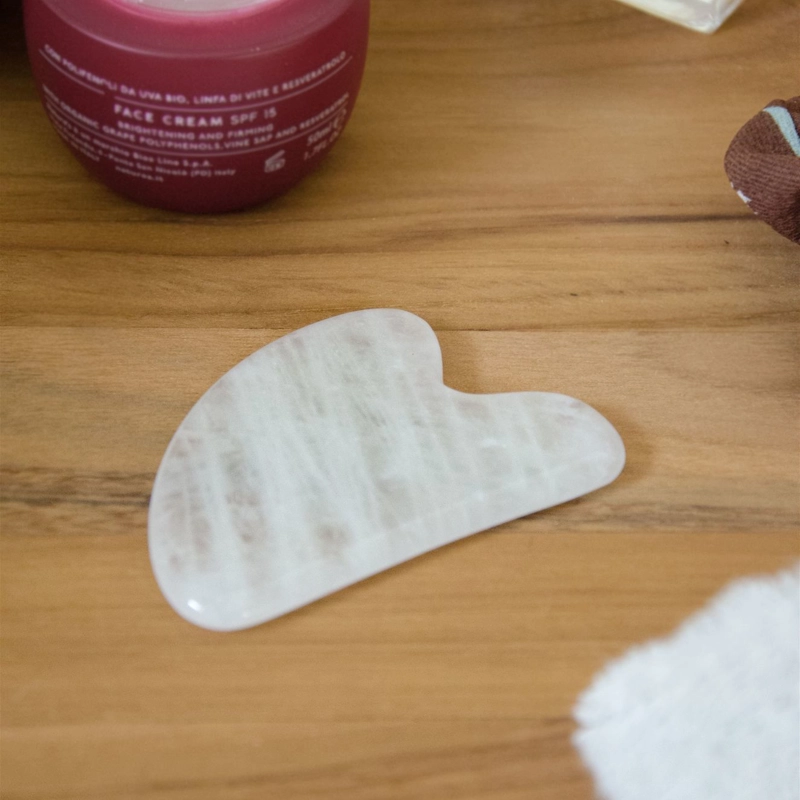gua sha quarzo ialino