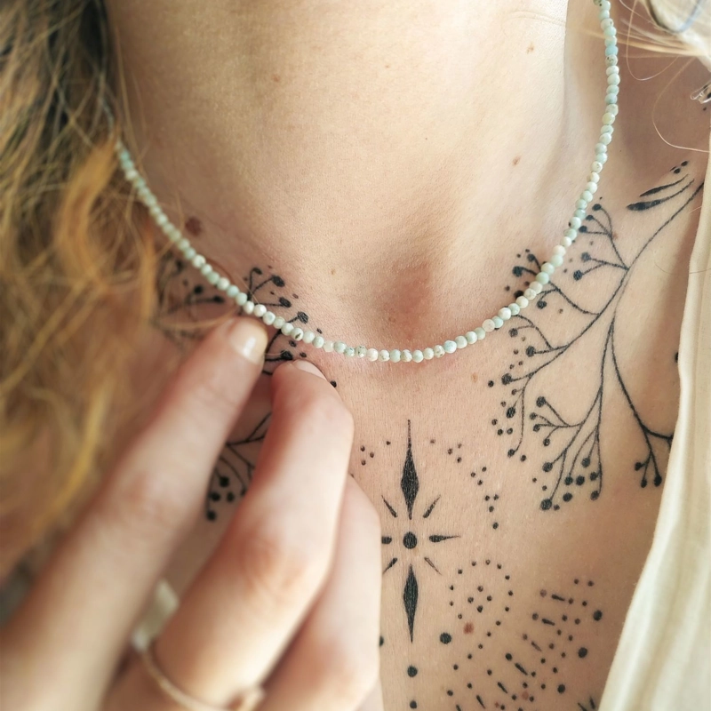 girocollo fino Larimar