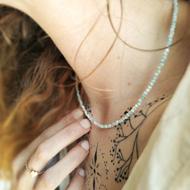 girocollo fino Larimar