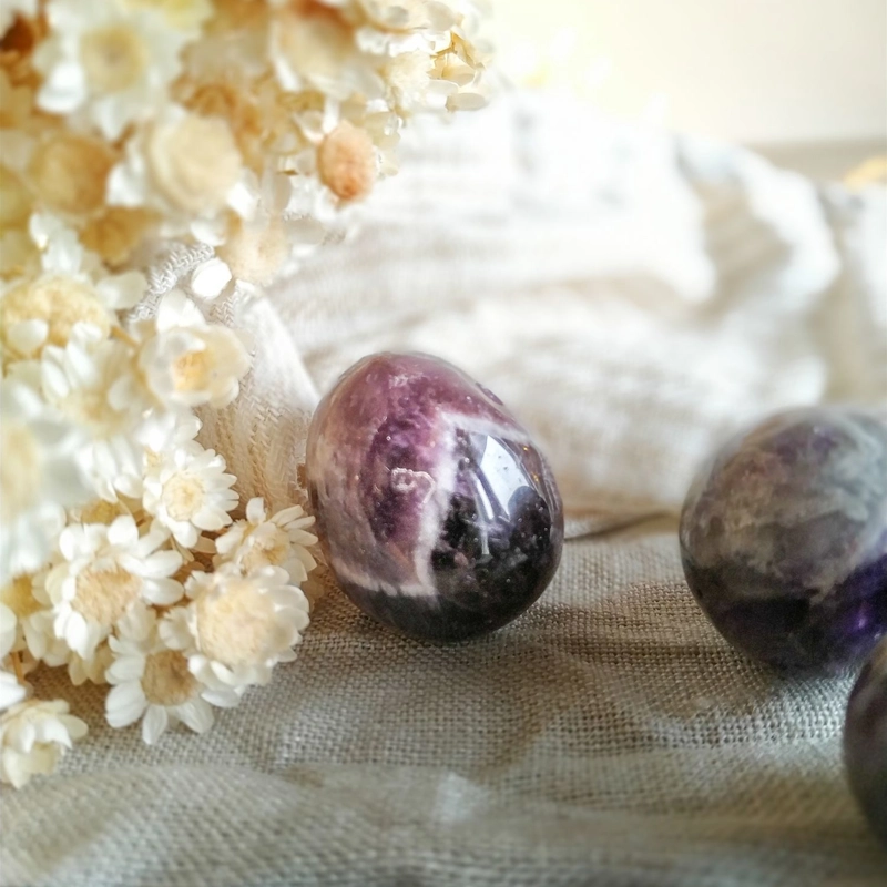 Yoni Egg in Ametista