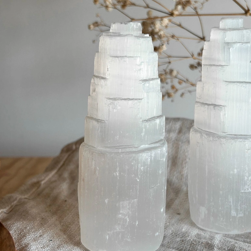 punta grezza in Selenite