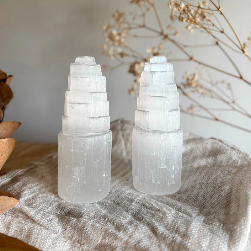 punta grezza in Selenite