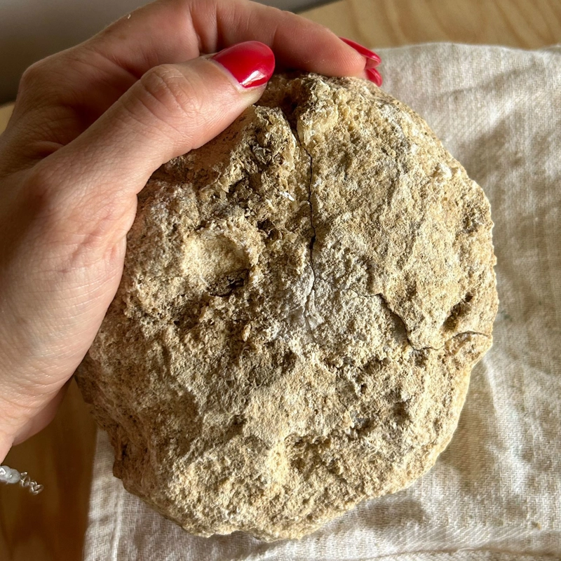 geode di Calcite Bianca - big