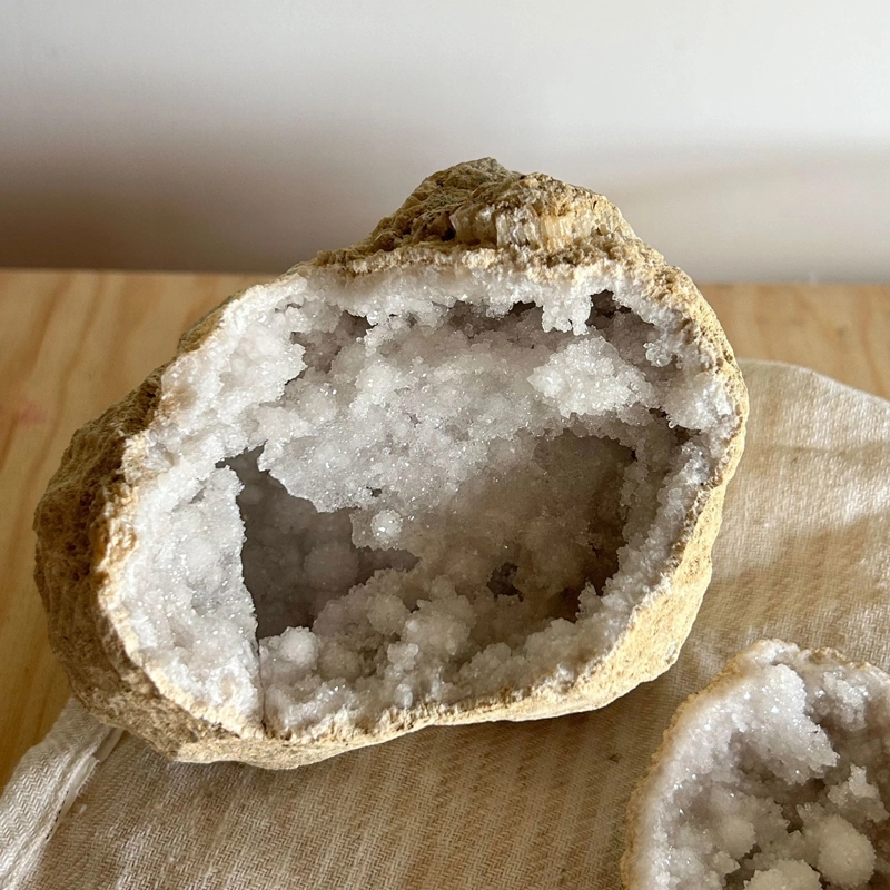 geode di Calcite Bianca - big