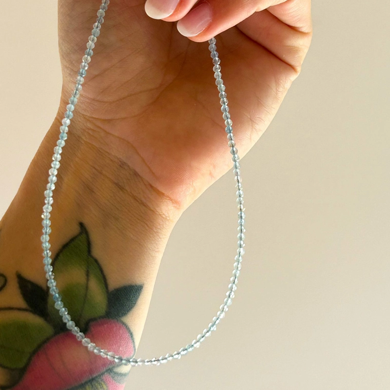 girocollo Clelia - Acquamarina