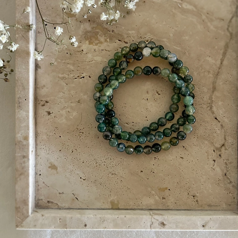 bracciale elastico - Agata Muschiata