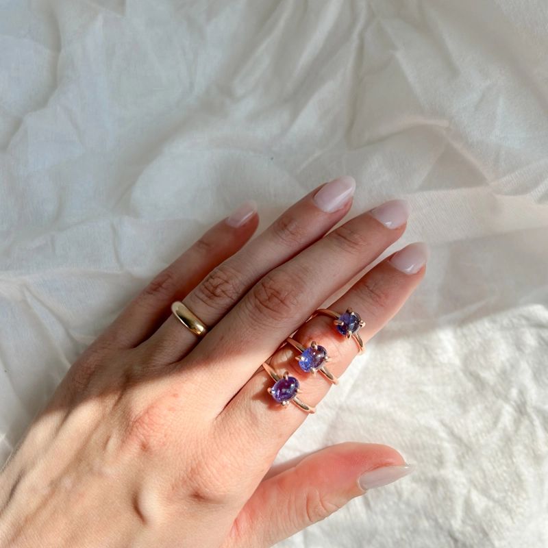 Anello Sky - Tanzanite