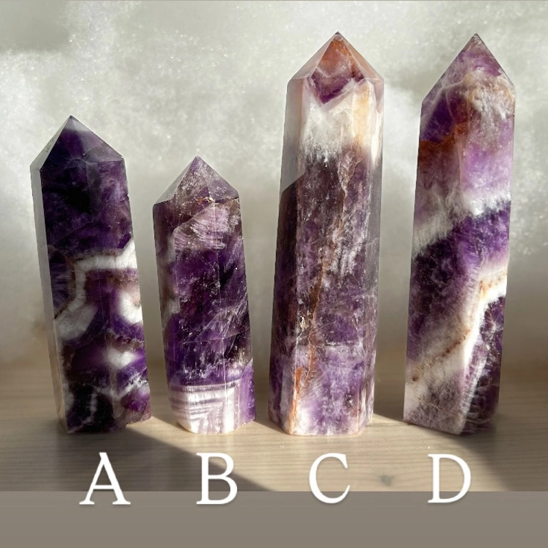 Punte in Ametista Fasciata 