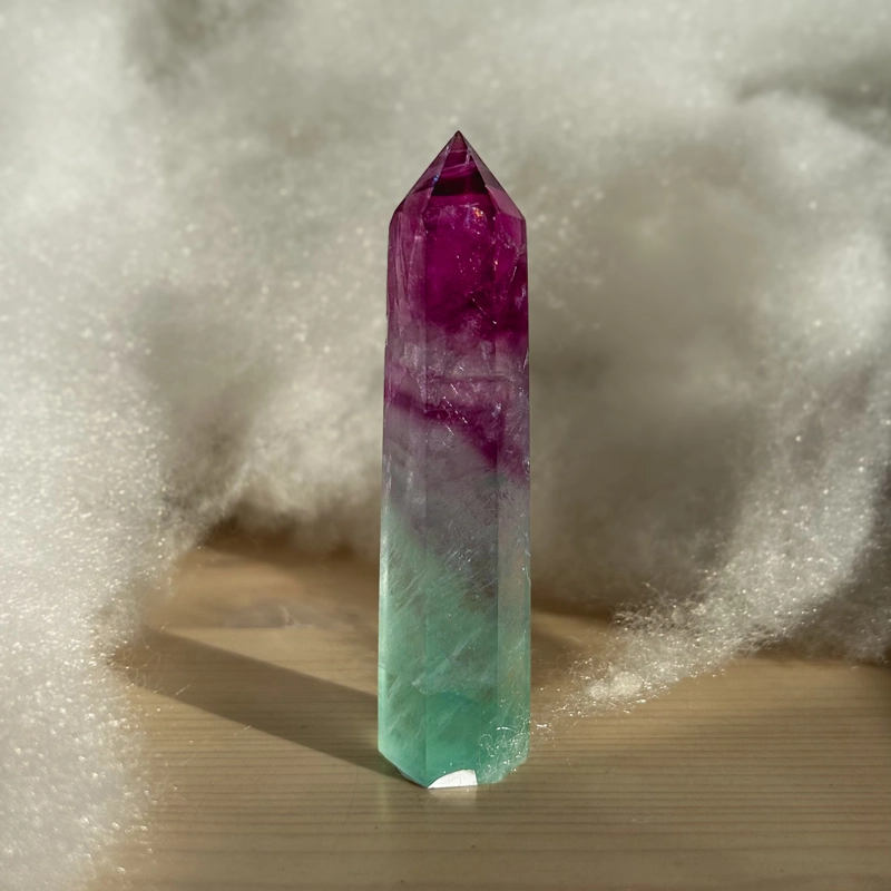 Punte in Fluorite Arcobaleno