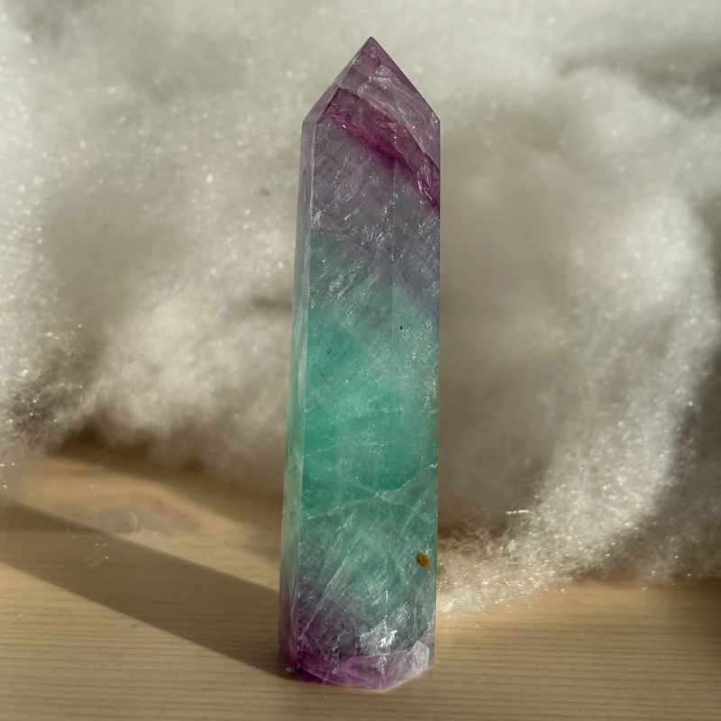 Punte in Fluorite Arcobaleno