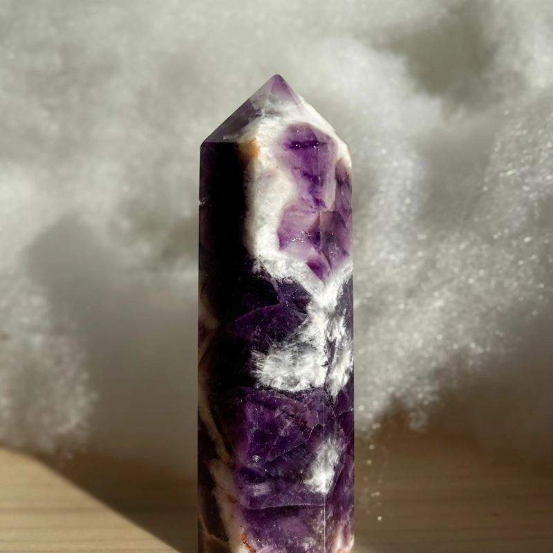 Punte in Ametista Fasciata 