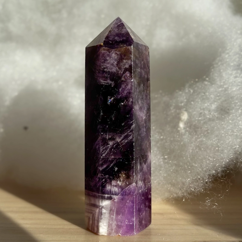 Punte in Ametista Fasciata 