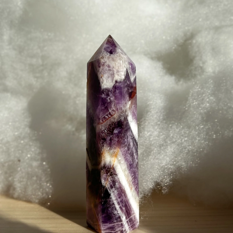 Punte in Ametista Fasciata 