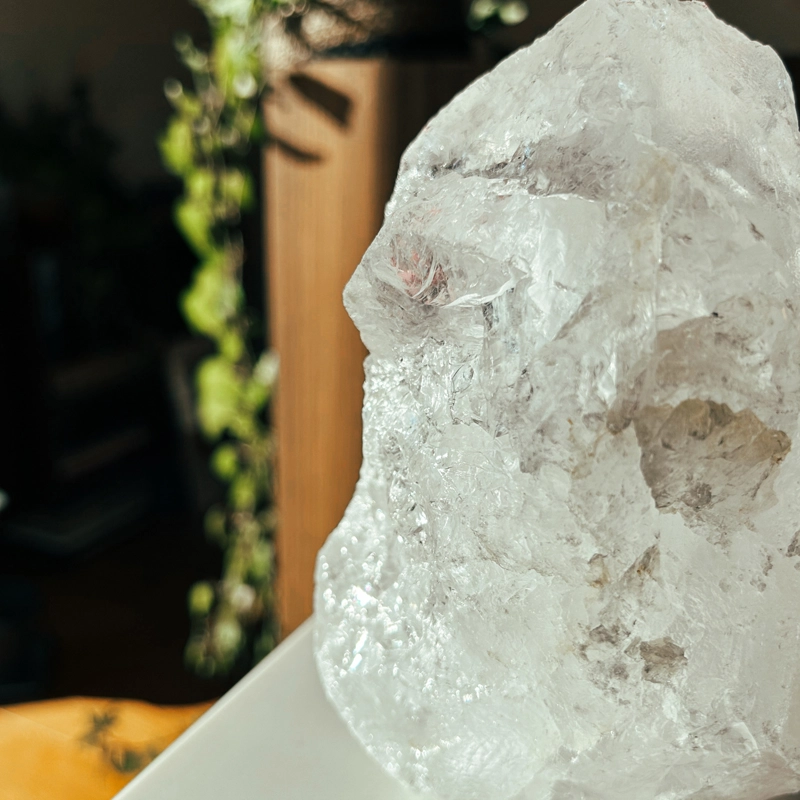 lampada quarzo ialino grezza