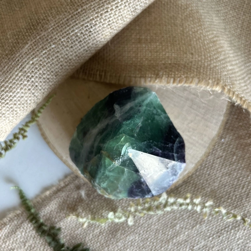 punta in Fluorite Arcobaleno