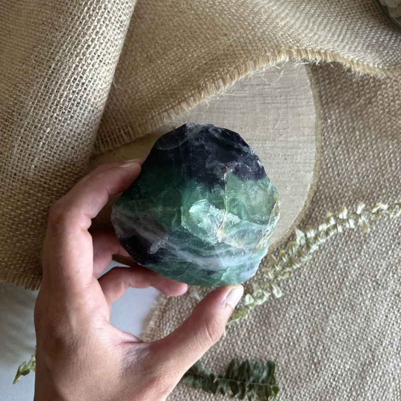 punta in Fluorite Arcobaleno
