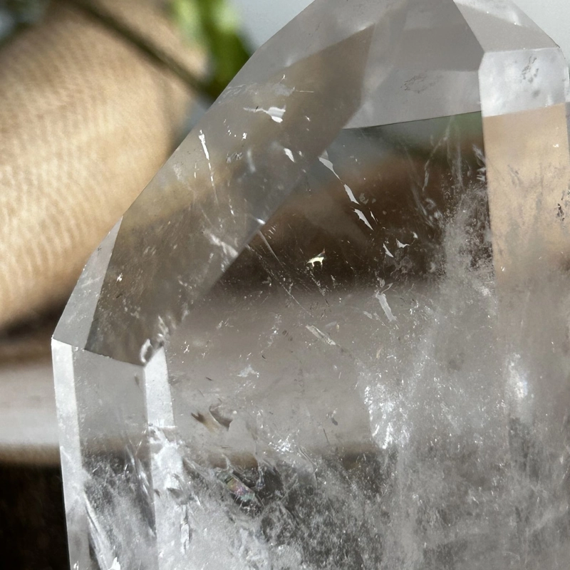 punta in Quarzo Ialino