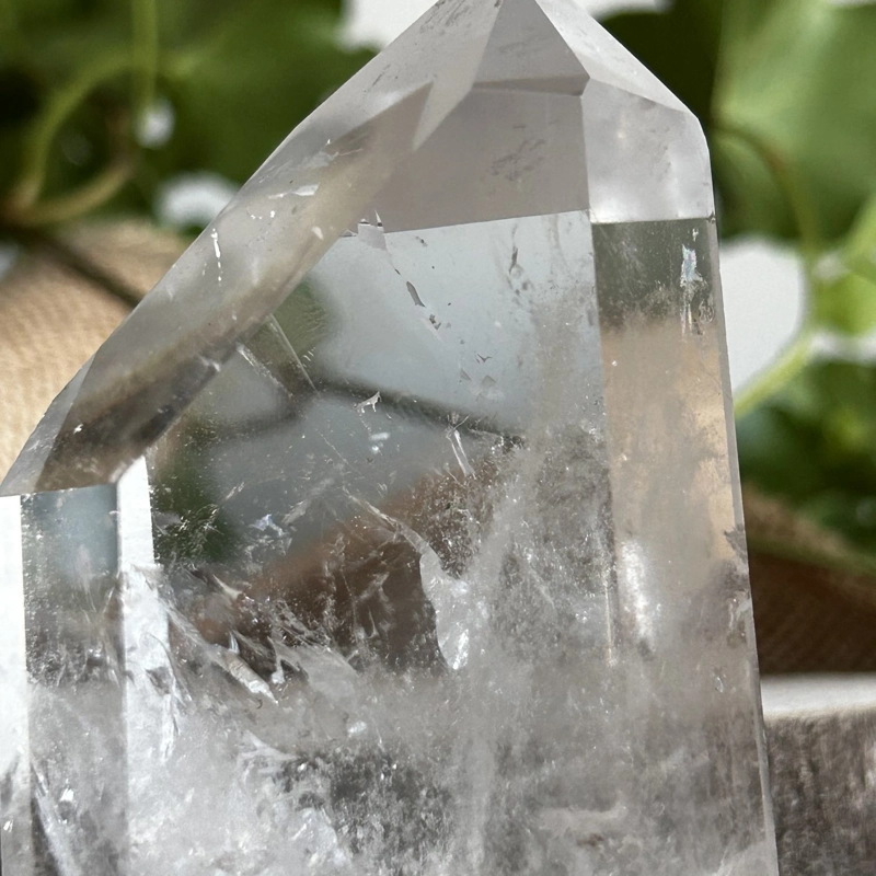 punta in Quarzo Ialino