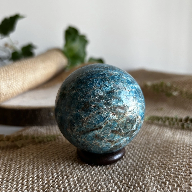 sfera in Apatite blu