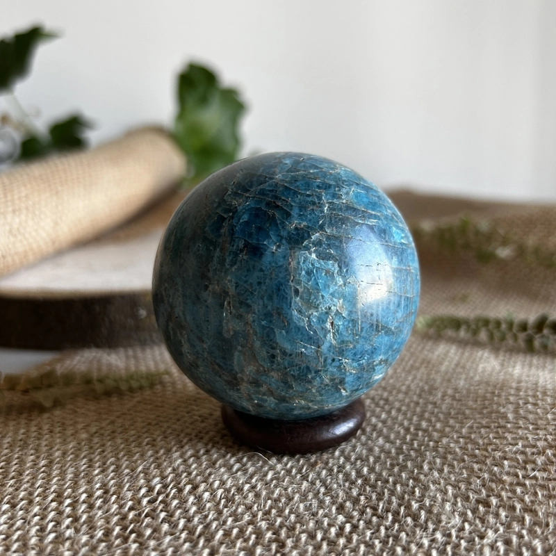 sfera in Apatite blu