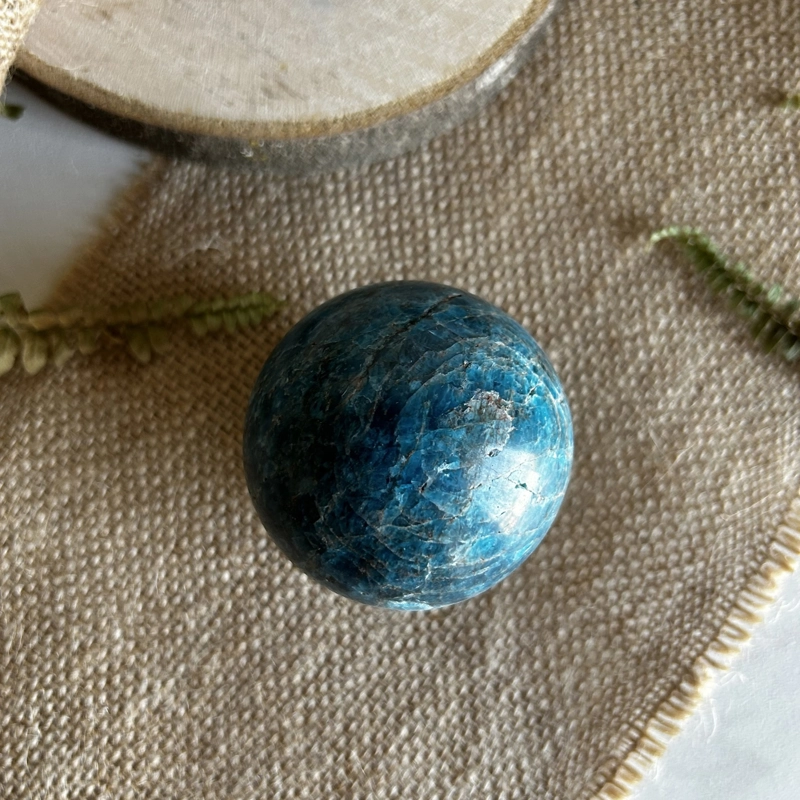 sfera in Apatite blu