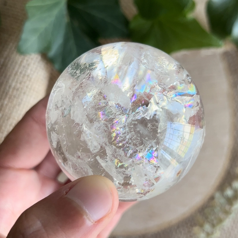 sfera in Quarzo Ialino