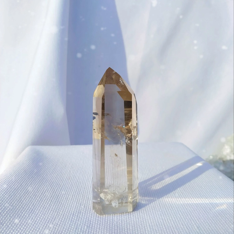 Punta in Quarzo Citrino naturale