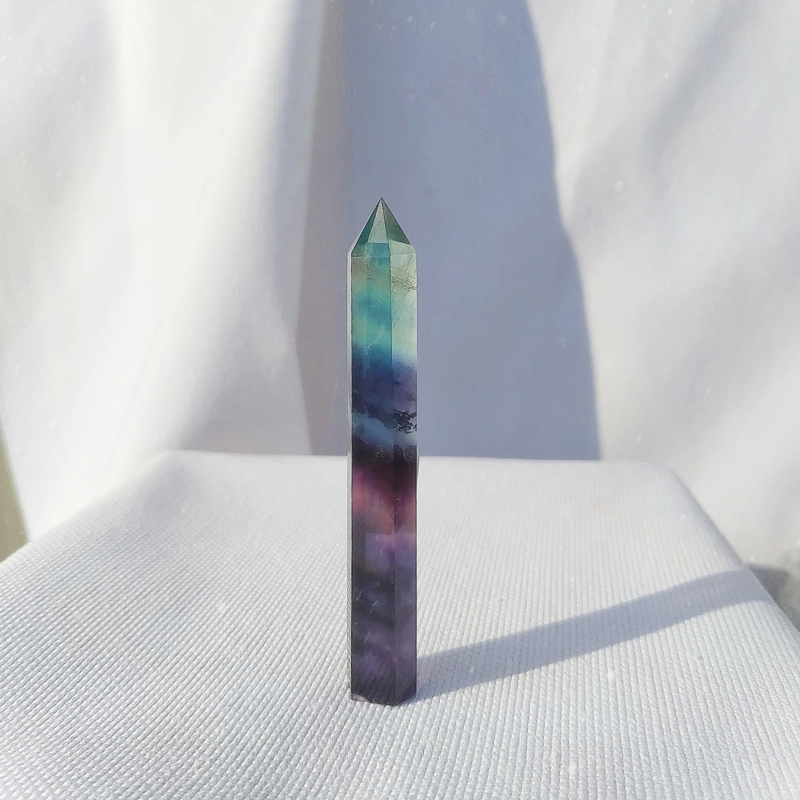 Punta in Fluorite Arcobaleno