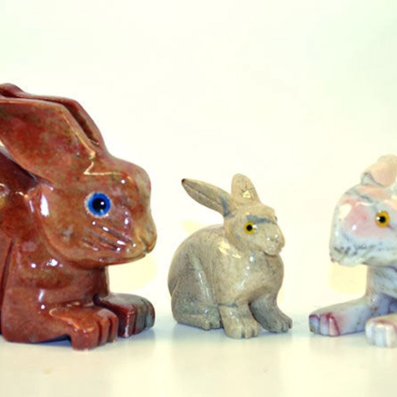 Coniglio pietra cm.3