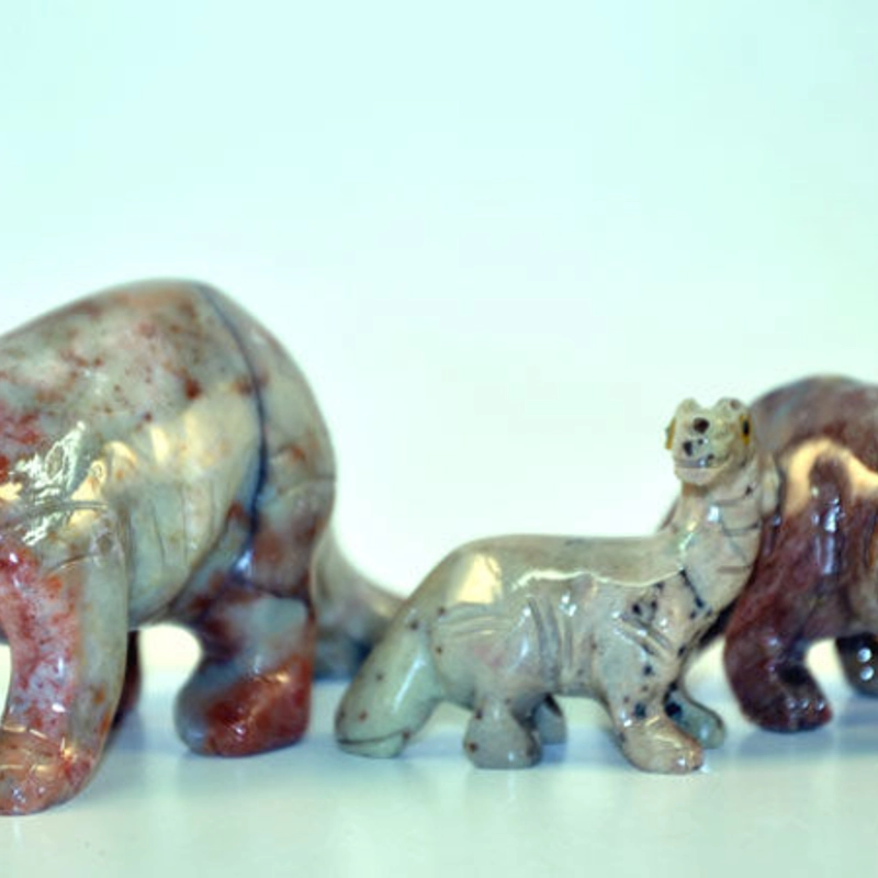 Dinosauro pietra cm. 3