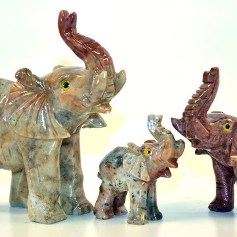 Elefante pietra  cm.5