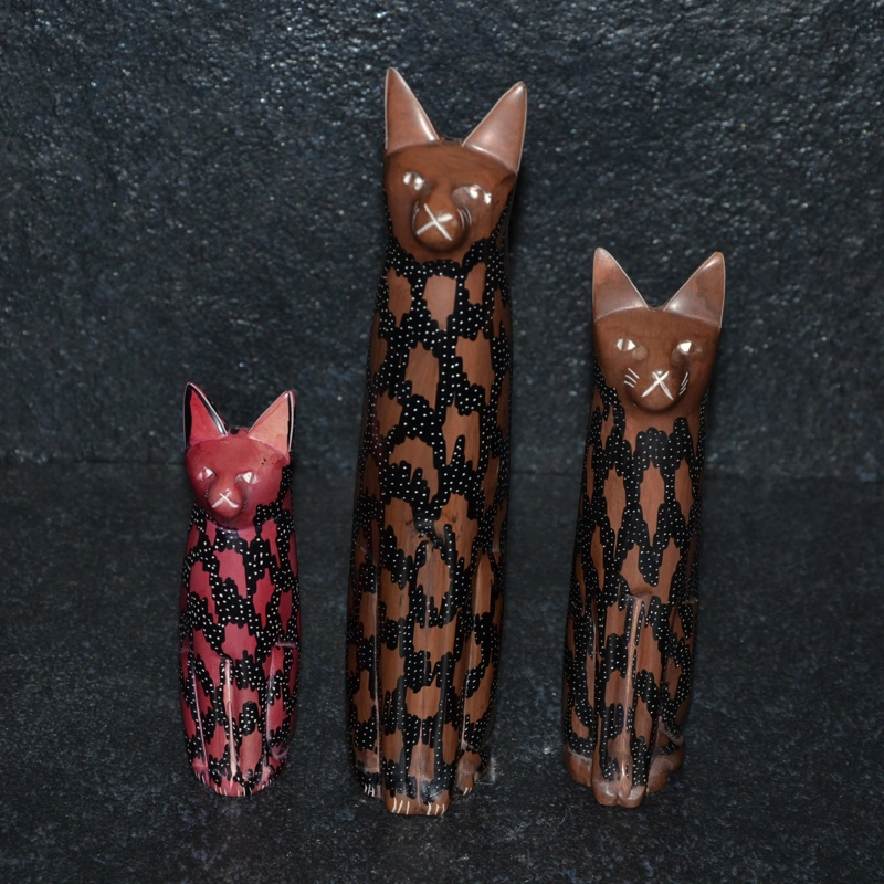 Gatto color rosso/nero