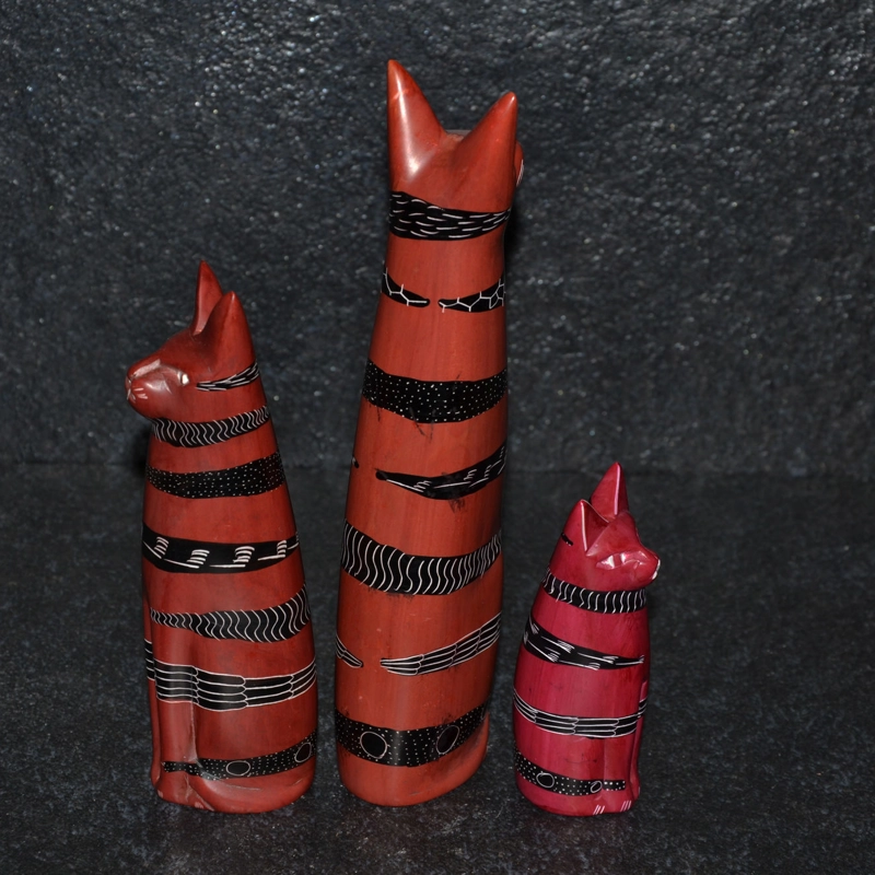 Gatto color serpente ros/nero