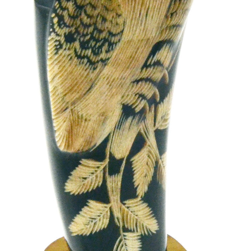 Portapenne gufo corno