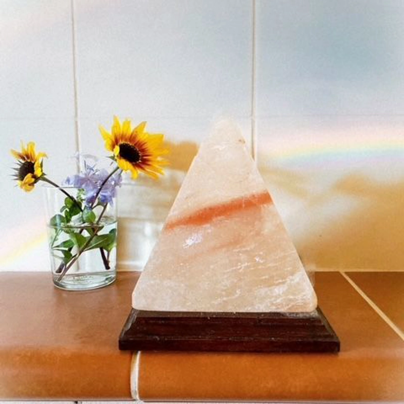 lampada di sale - piramide