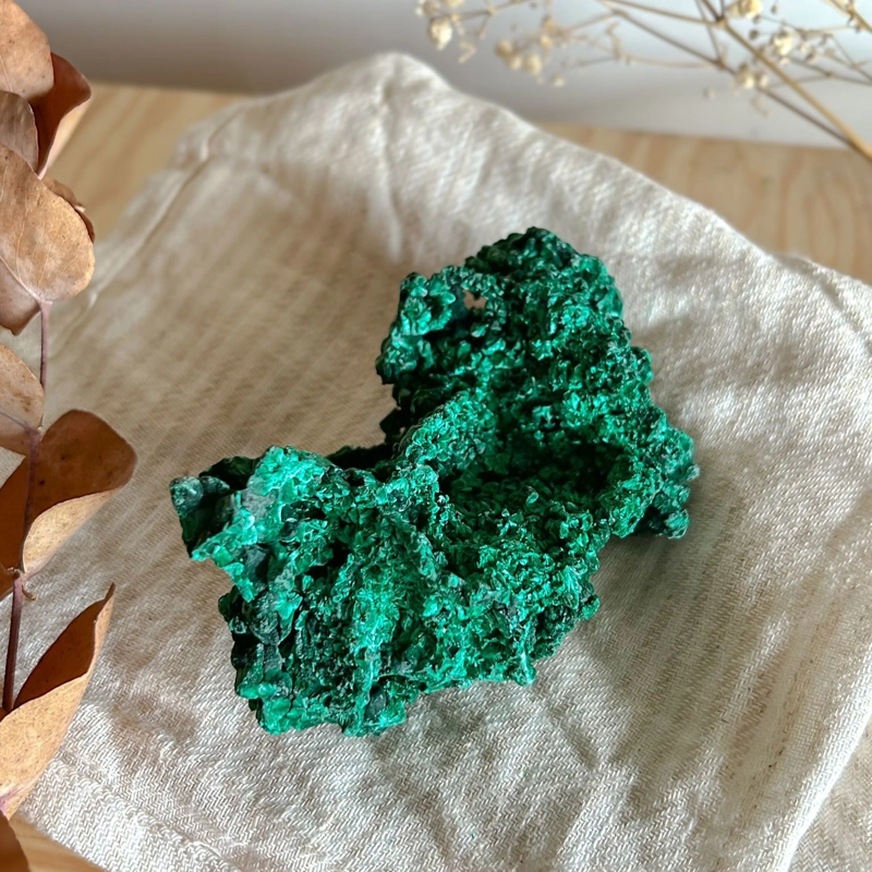 Cristallizzazione di Malachite