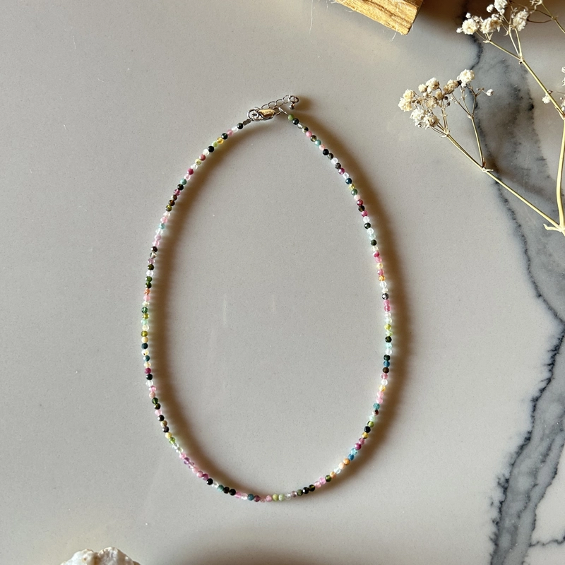 girocollo Clelia - tormalina policroma