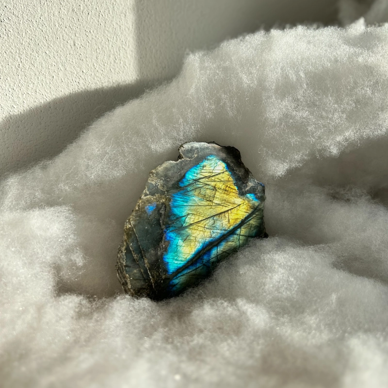 Lastra in Labradorite arcobaleno