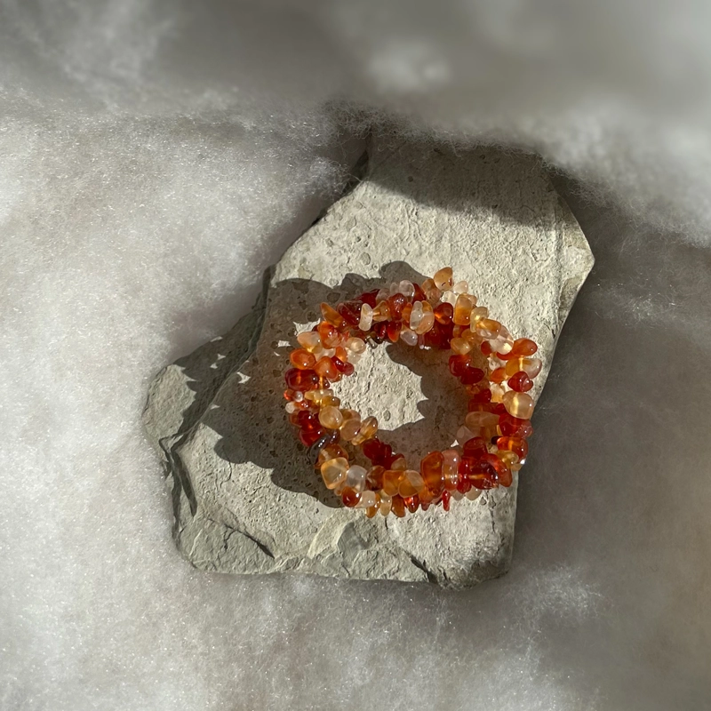 bracciale chips - Agata Corniola