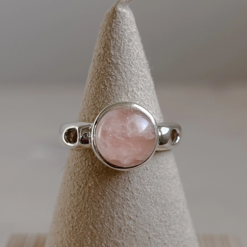 anello Quarzo Rosa