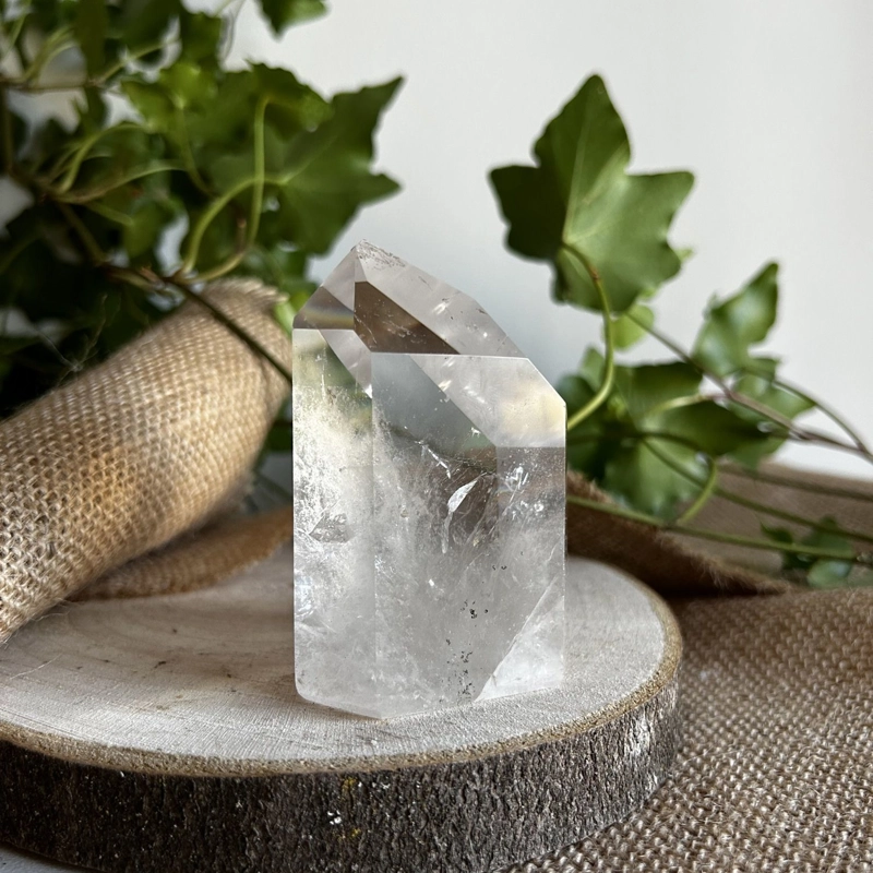 punta in Quarzo Ialino