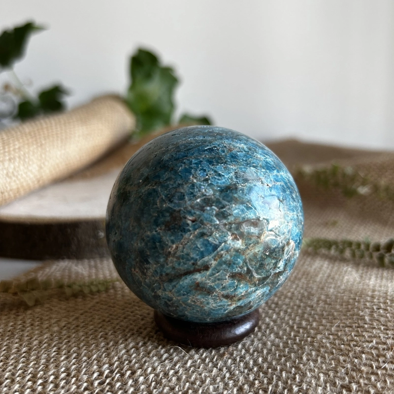 sfera in Apatite blu