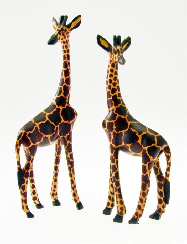 Giraffa in legno cm. 20